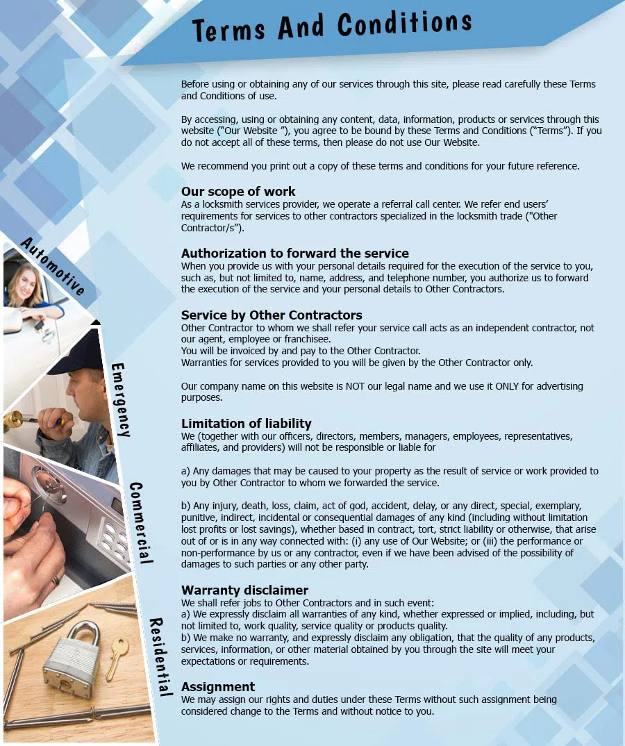 City Locksmith Services Indianapolis, IN 317-456-5517